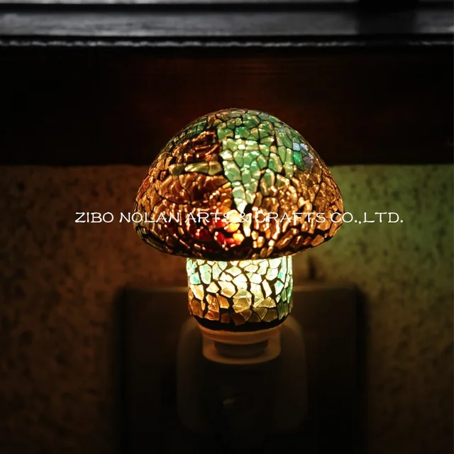 Night lamp mosaic glass night lights/fragrance lamp