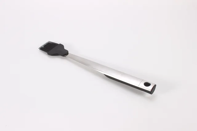 Selling silicone bbq brush in stainless steel handle