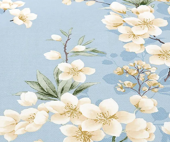 100% polyester bedding fabric of disperse printing
