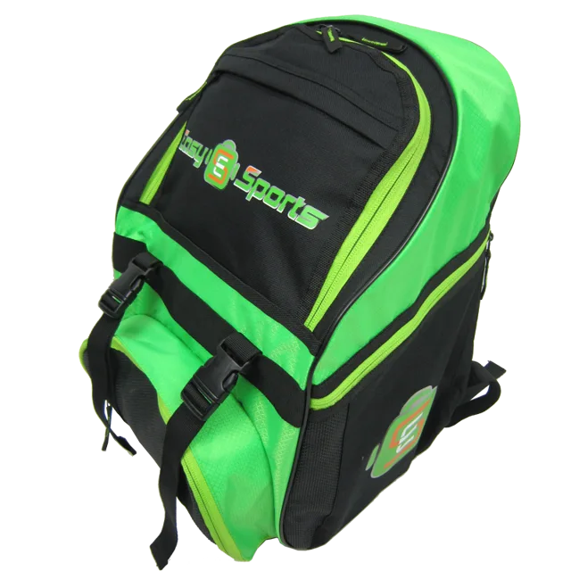 Heavy duty soccer kit backpack with easy-access shoe pocket
