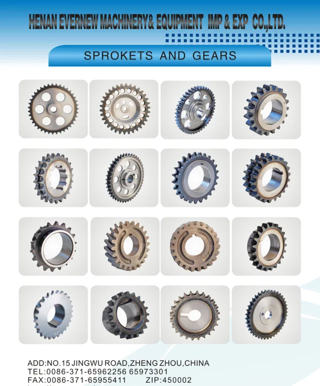 Sprokets and gears