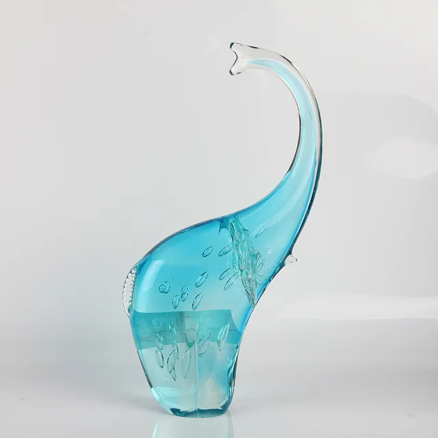 Glass elephant
