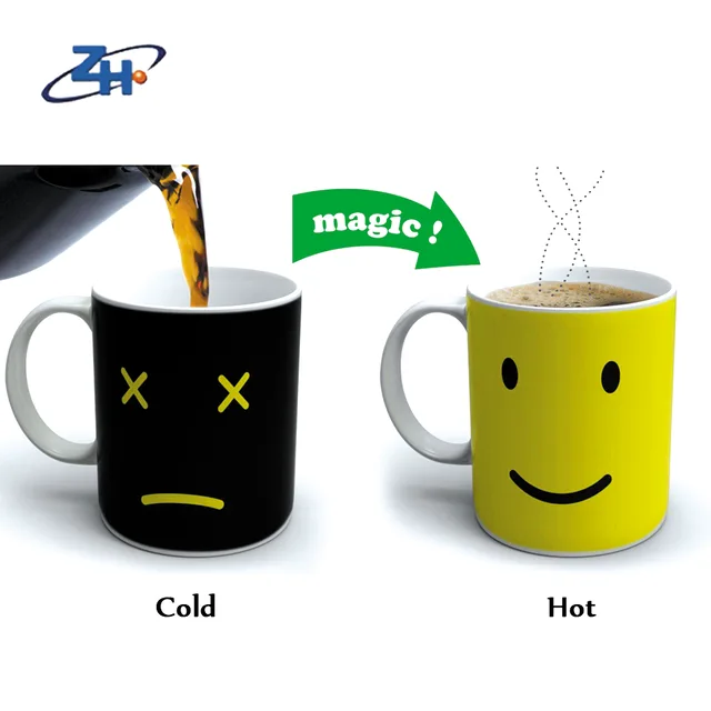 11oz Ceramic Color Changing Mug With Customer Design