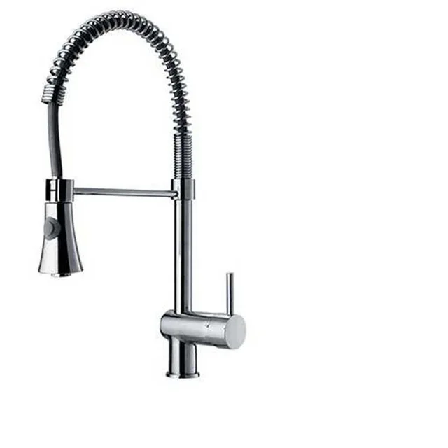 Spring kitchen faucet/mixer tap