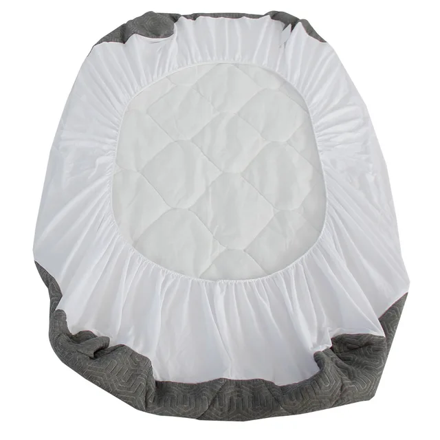 Bamboo charcoal knitted jacquard waterproof mattress protector