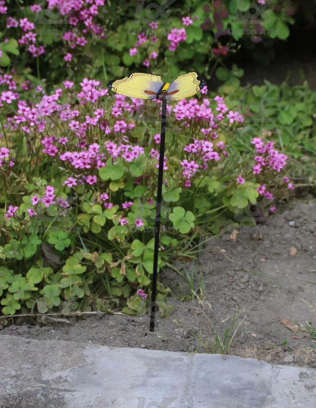 Cast iron garden stick