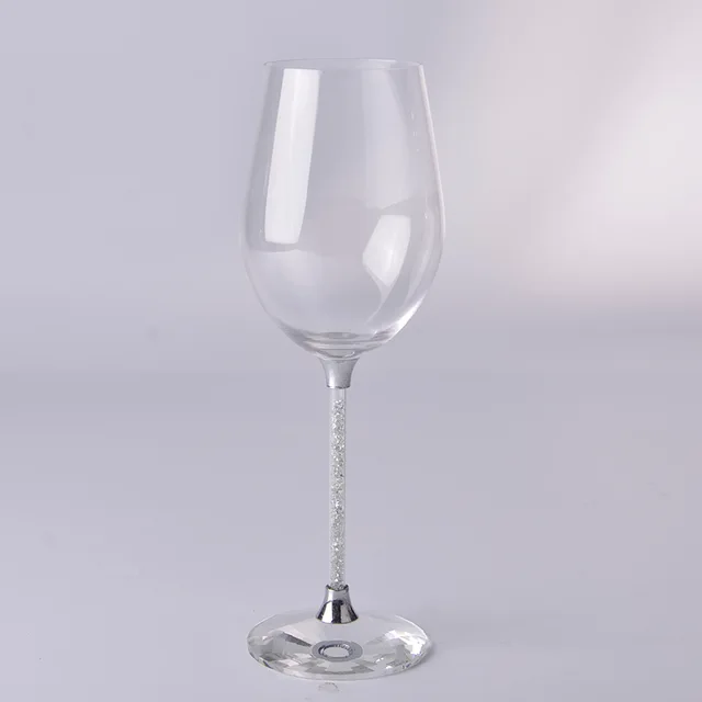 Fill White Diamond Crystal Red wine Glass