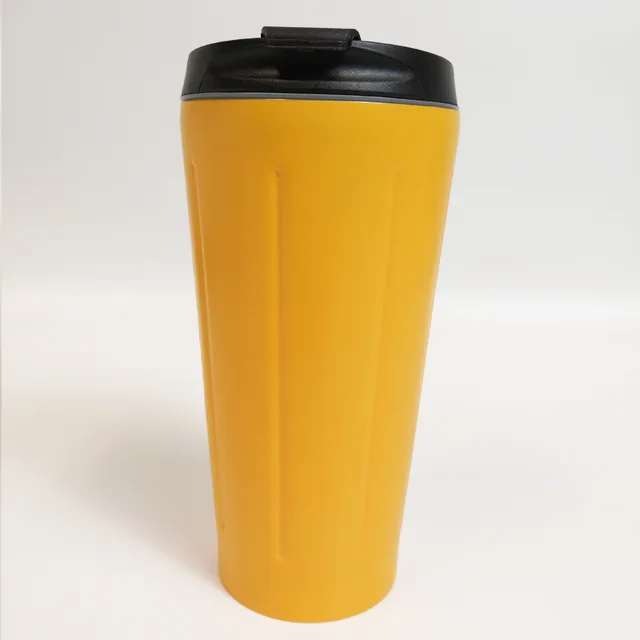 Double wall stainless steel insulated portable leak proof coffee mug tumbler