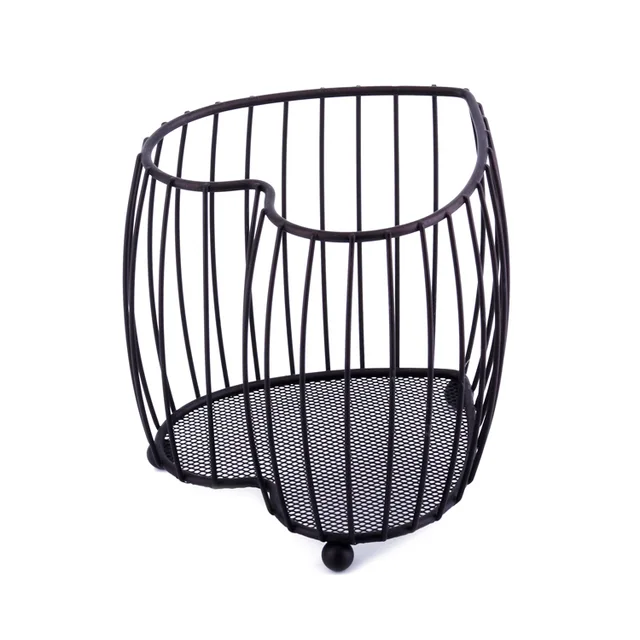 Small Black Metal Basket