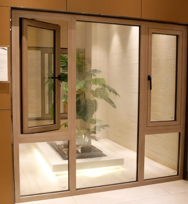 JPCA50 therm break casemet window (open-outside)