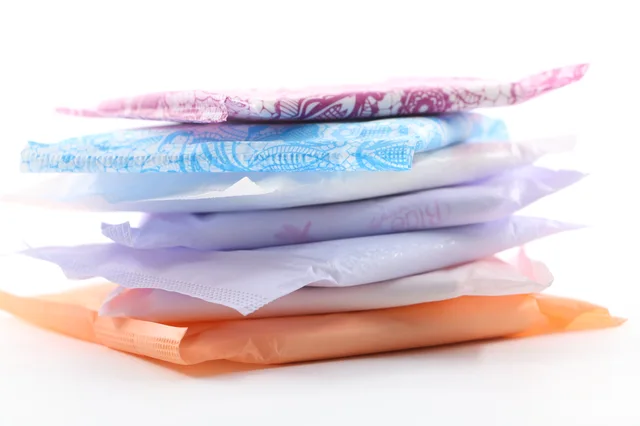 Ink Printing Ultra Dry Ultra Thin Sanitary Pad for Day Use