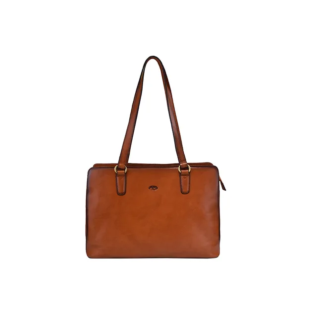 Leather handbag