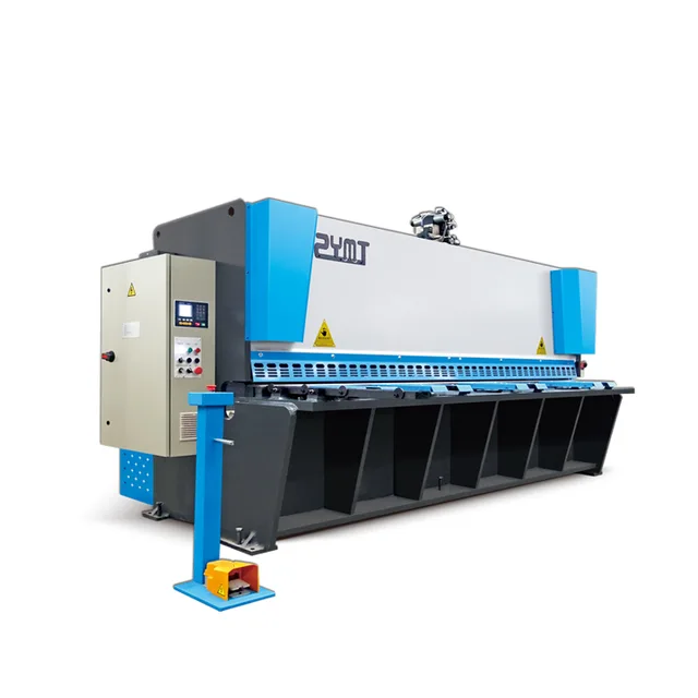 Hydraulic guillotine shear