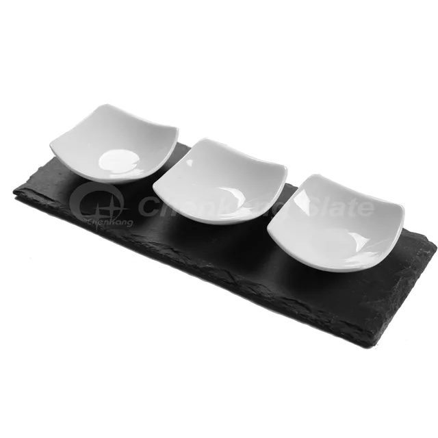 4pcs slate tapas set