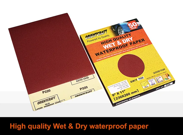 High quality Wet & Dry waterproof paper