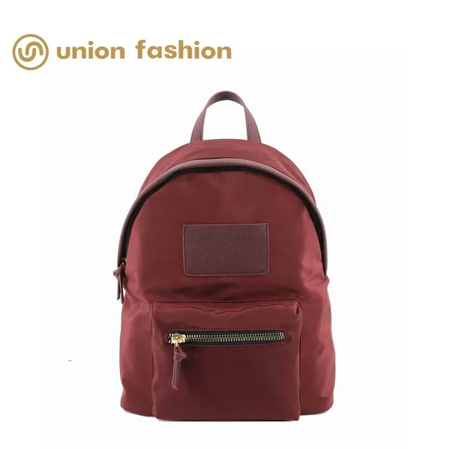 UNION FASHION new design retro style women nylon backpack