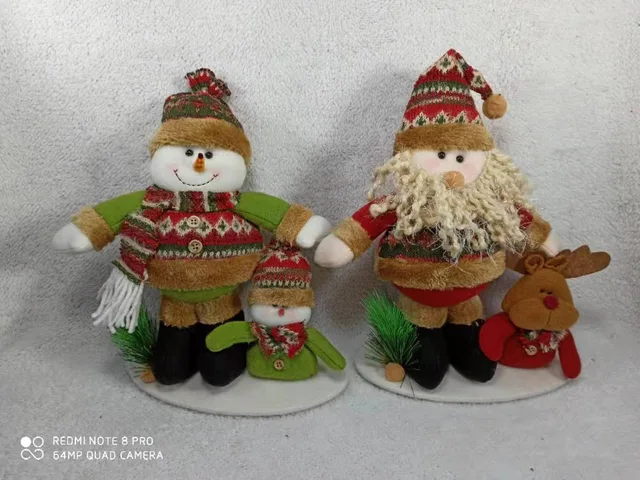 Christmas Santa Claus snowman,