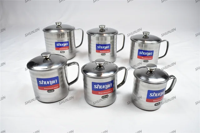 Stainless steel mug