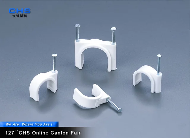 CHS Flat Cable Clips,cable clip,nail clips