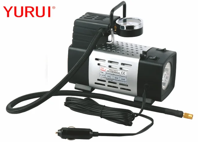 Car air compressor tire inflator dc12v portble Metal air pump