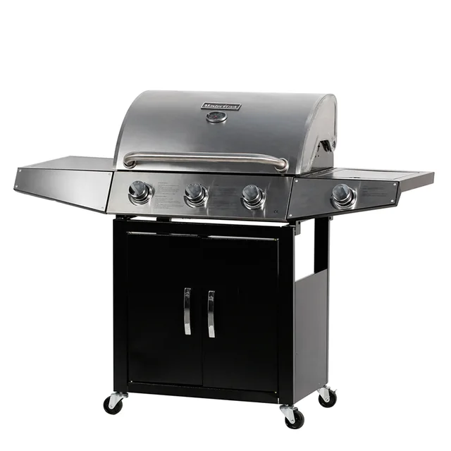 3+1 burner gas grill