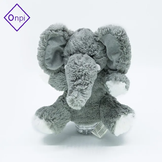 High quality plush cute elephant hand puppet