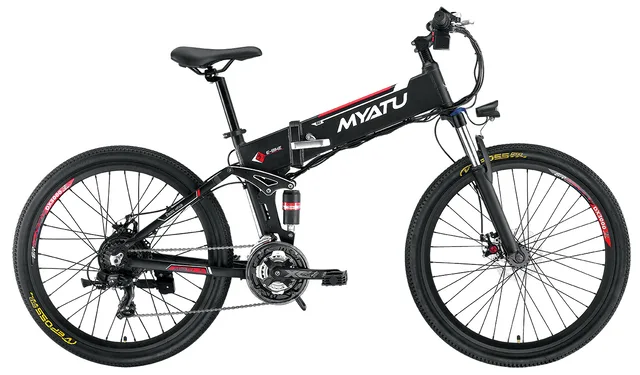 Electric folding bike