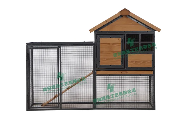 Wooden&metal bunny hutch rabbit cage