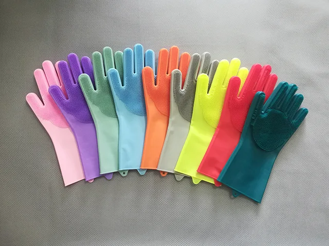 Silicone gloves