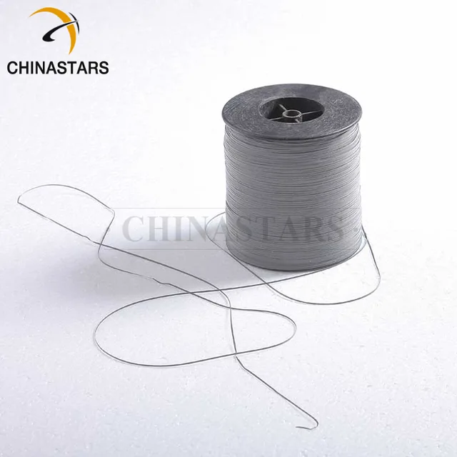 Wholesale cheap single side night highly reflective silver sewing thread yarn for knitting