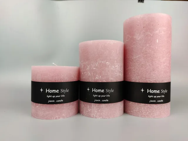Rustic candle