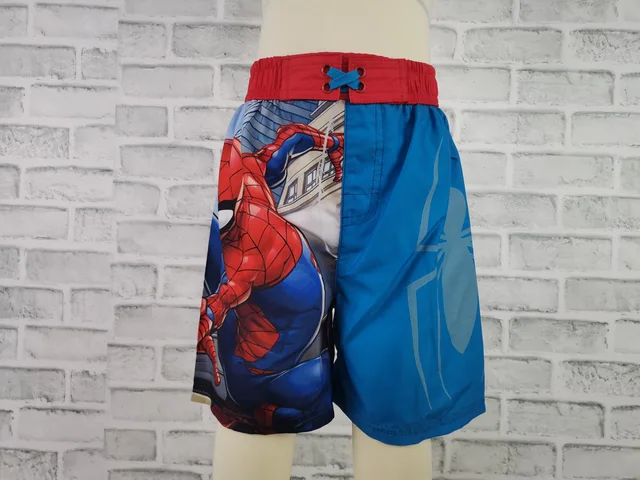 Boy's Spiderman surf shorts, beach shorts, board shorts,Bermuda