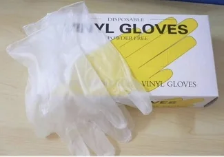 Vinyl gloves