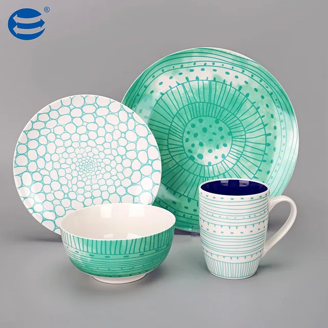 New bone china dinner ware set