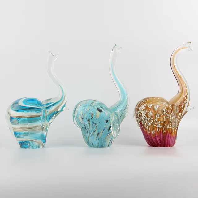 Glass elephant