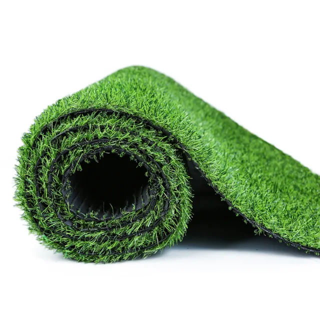 Double color artifical grass for garden