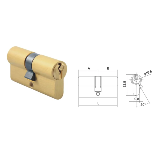 Euro profile normal cylinder