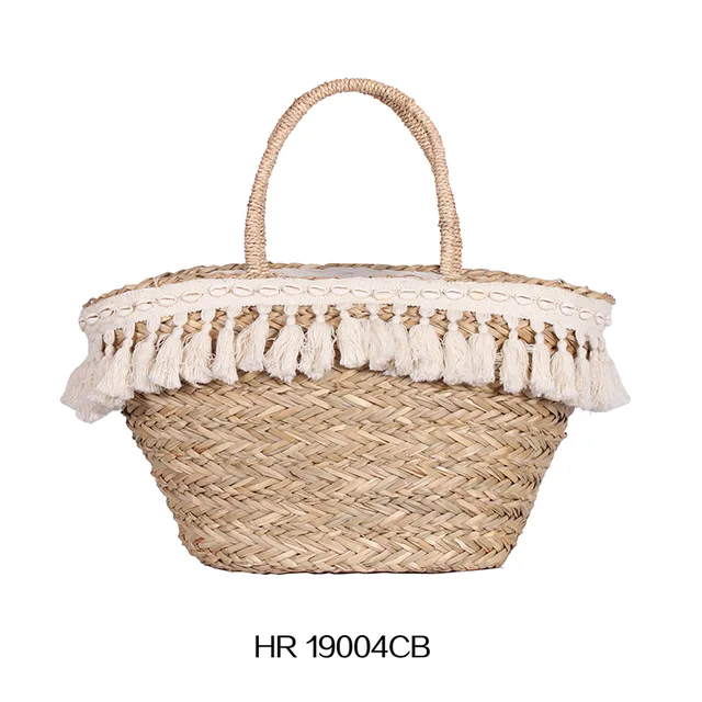 Straw bag