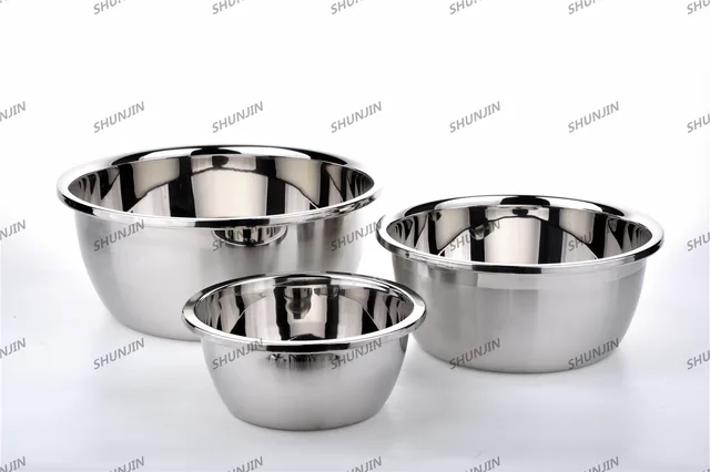 Stainless steel basin