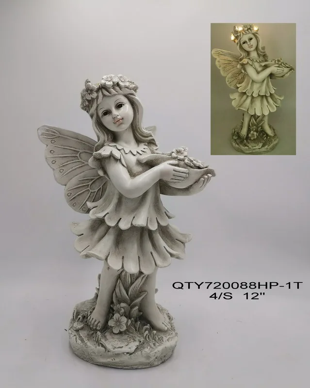 Garden fairy with LED