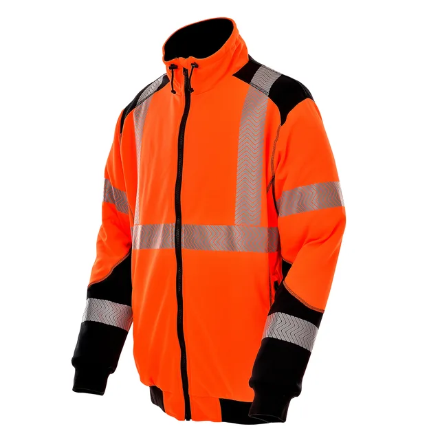 Hi Vis Two Tone Stretchy Insulated Fleece