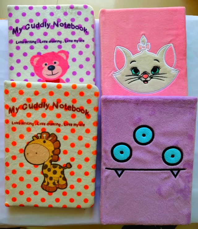 Notebook with Fur