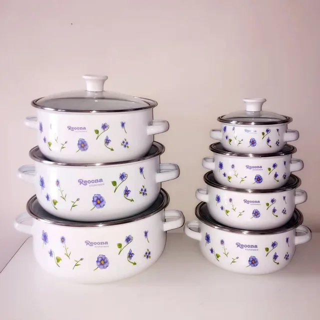 Enamel casserole