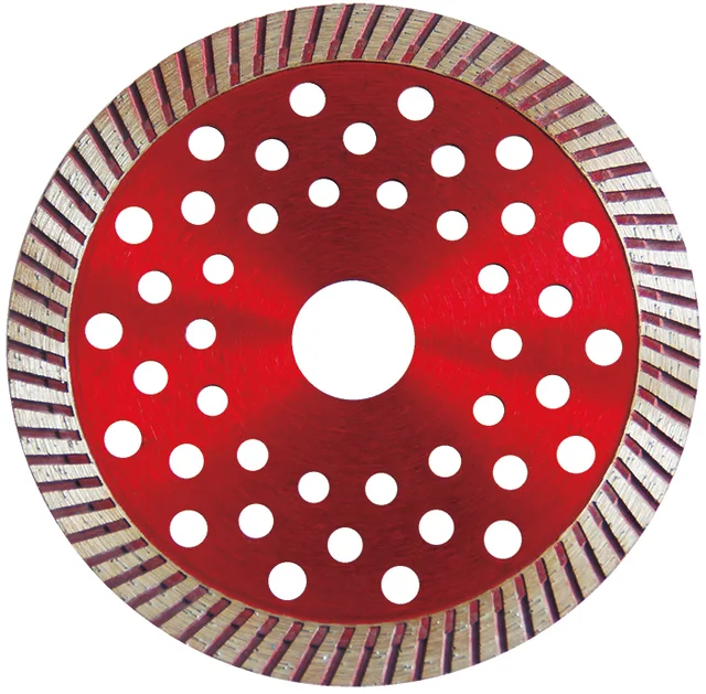 Multi-hole Diamond Turbo Saw Blade for Granite/ Stone/ Concrete Cutting