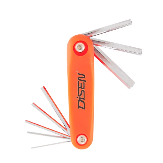 9PCS Folding Hex Key Set