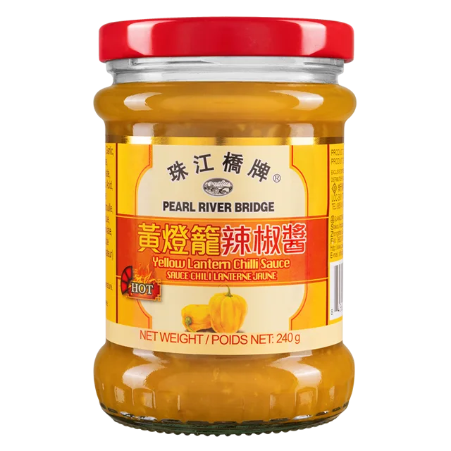 Pearl River Bridge Yellow Lantern Chilli Sauce 240g [Dipping/Pan-Fried/Steam/Stew]