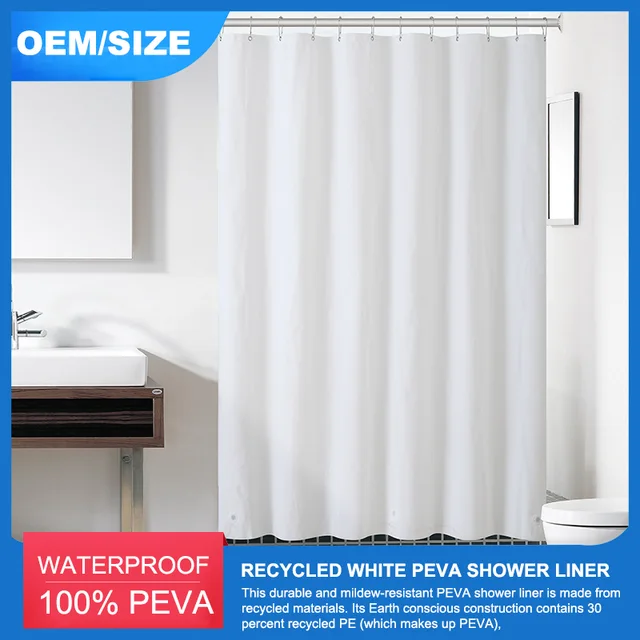 PEVA Recycle Shower curtain