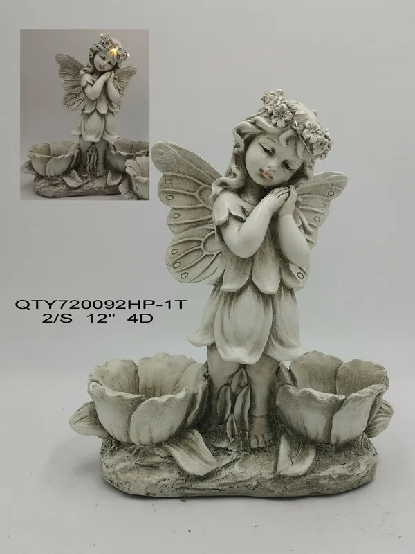 Garden fairy with LED