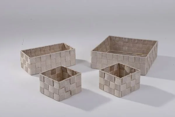 PP fiber storage basket