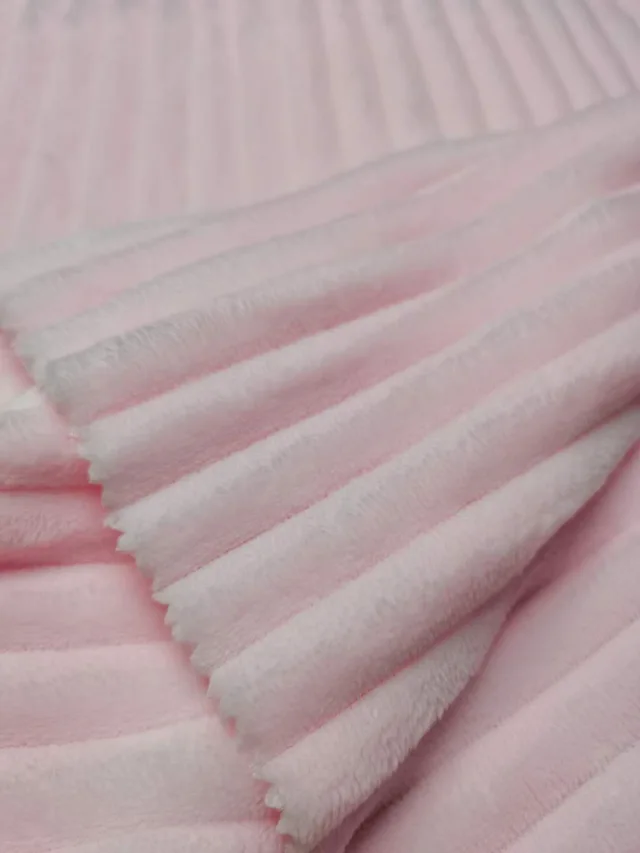 100% Polyester Drop Needle Flannel Fleece